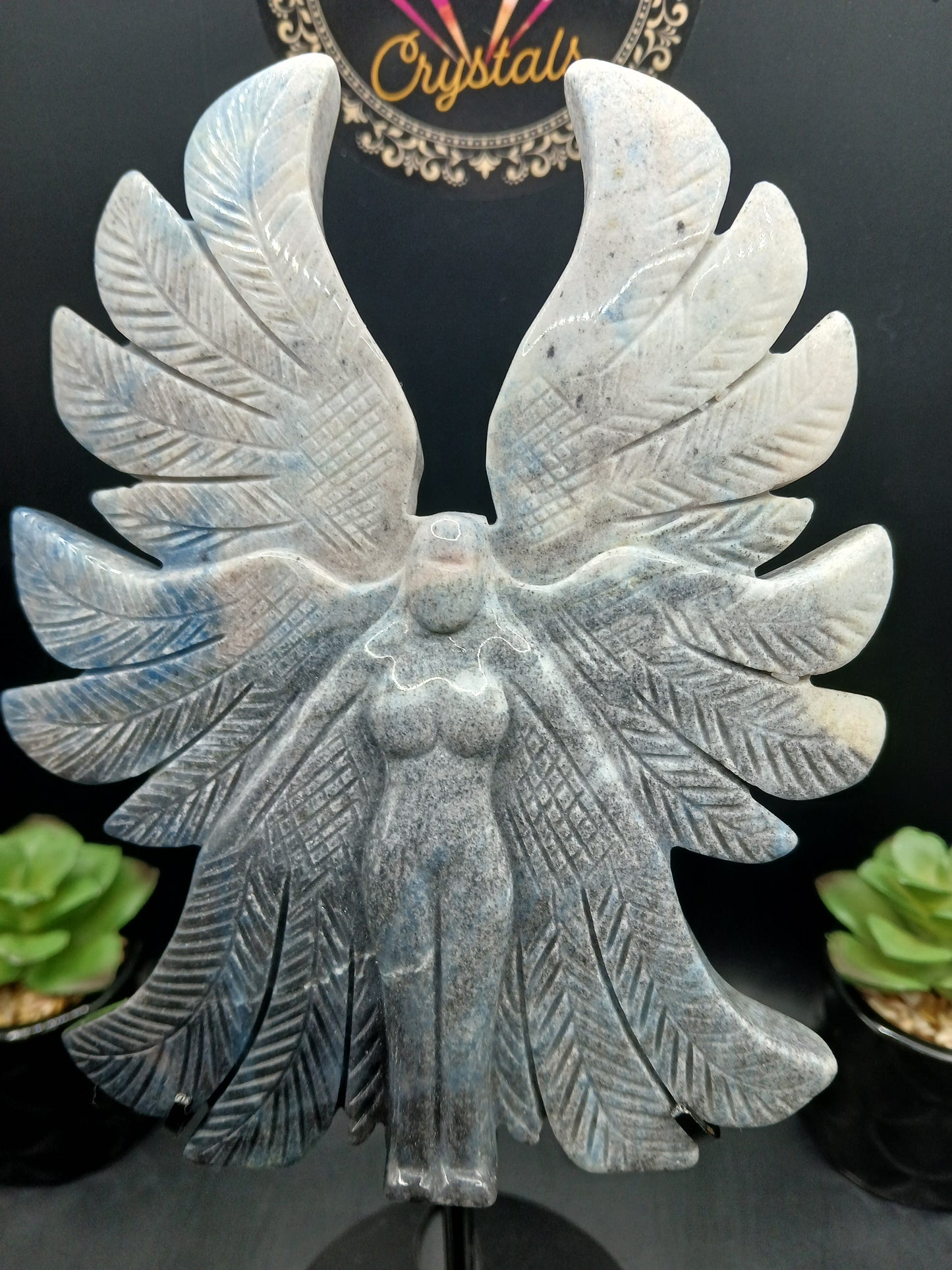 TROLLEITE 6 WINGS ANGEL ON STAND