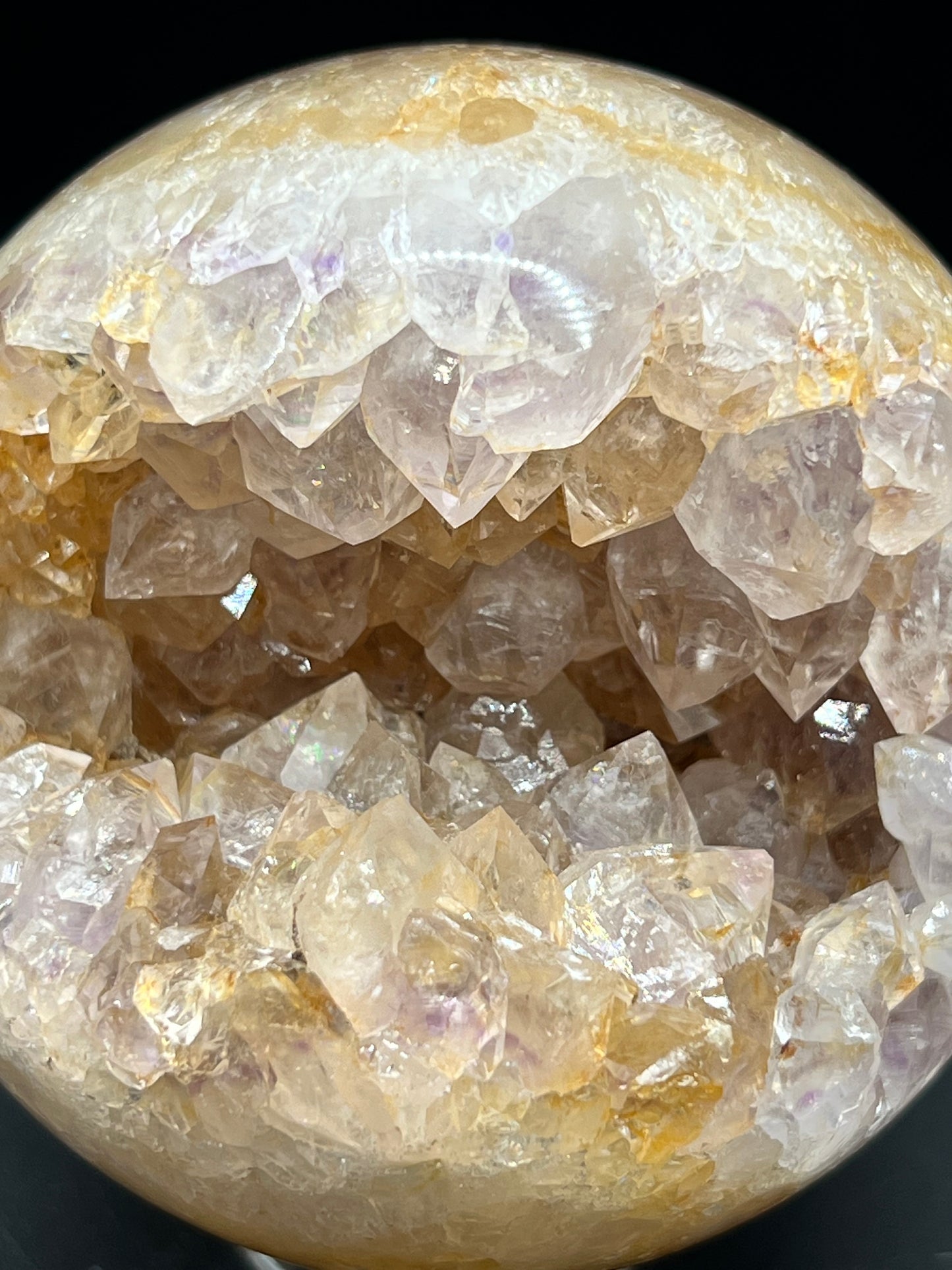 DRUZY RAINBOW AMETHYST SPHERE