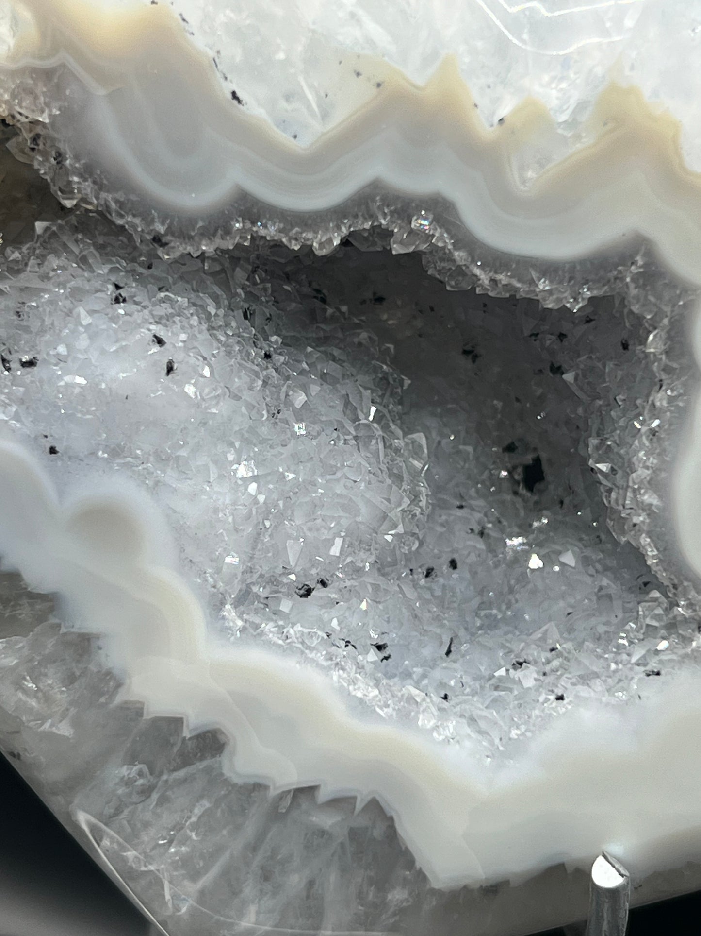 DRUZY AGATE HEARTS