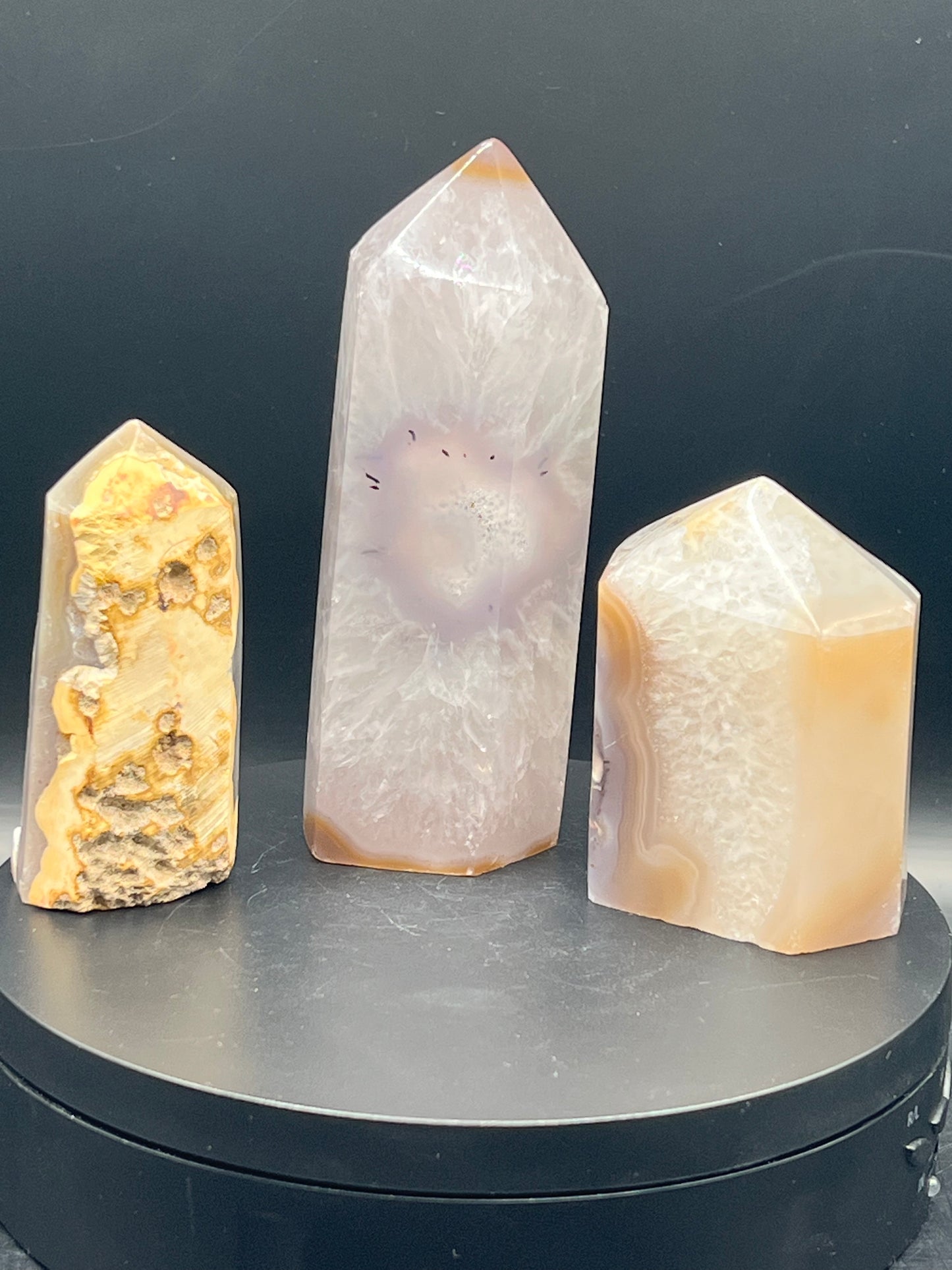 DRUZY AGATE TOWERS