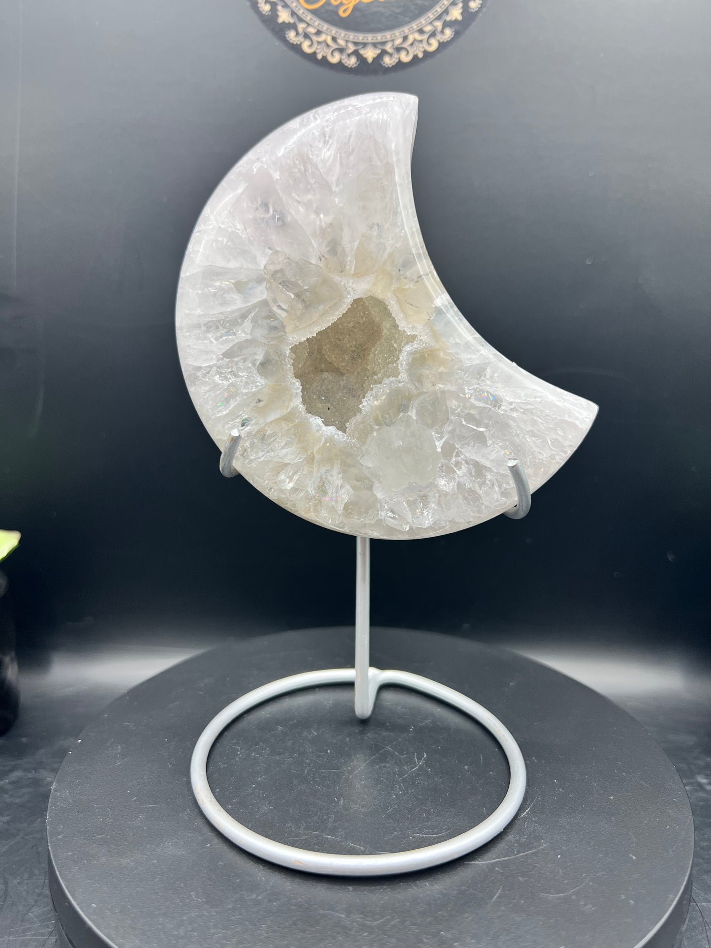 DRUZY AGATE MOONS