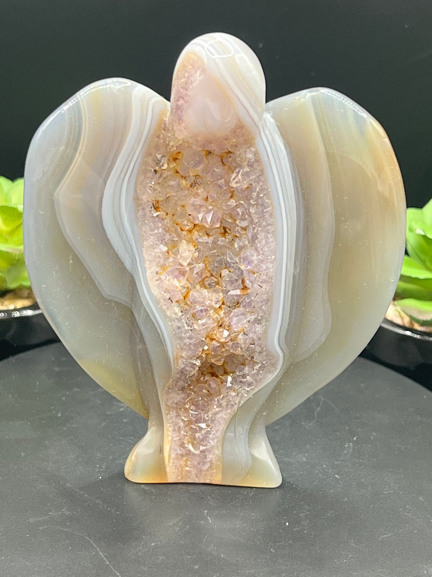 DRUZY AGATE ANGELS