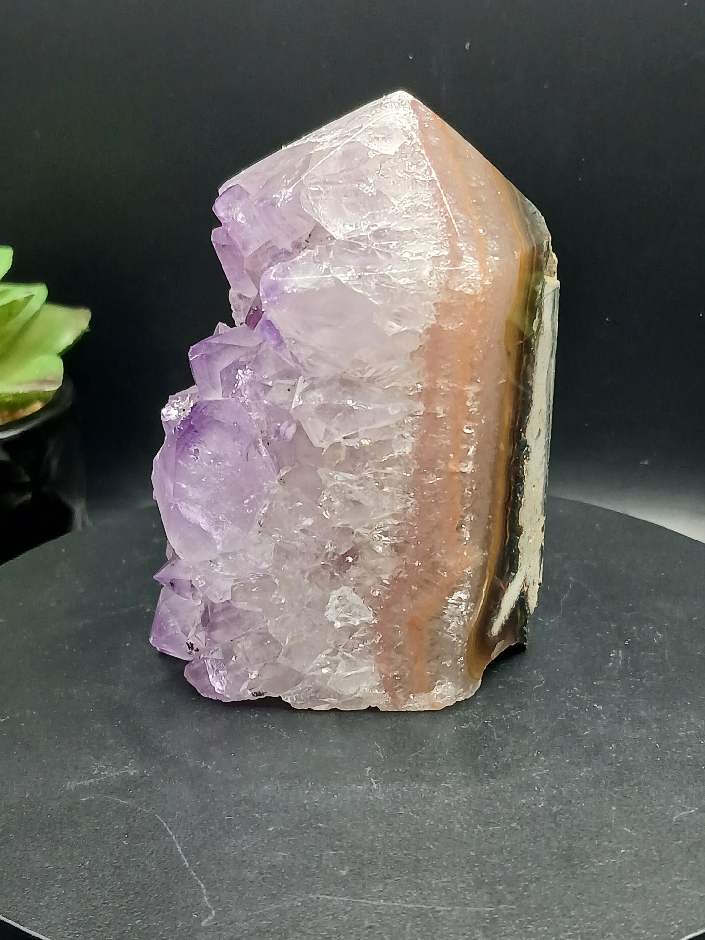 AMETHYST AGATE DRUZY CHUNKY TOWERS