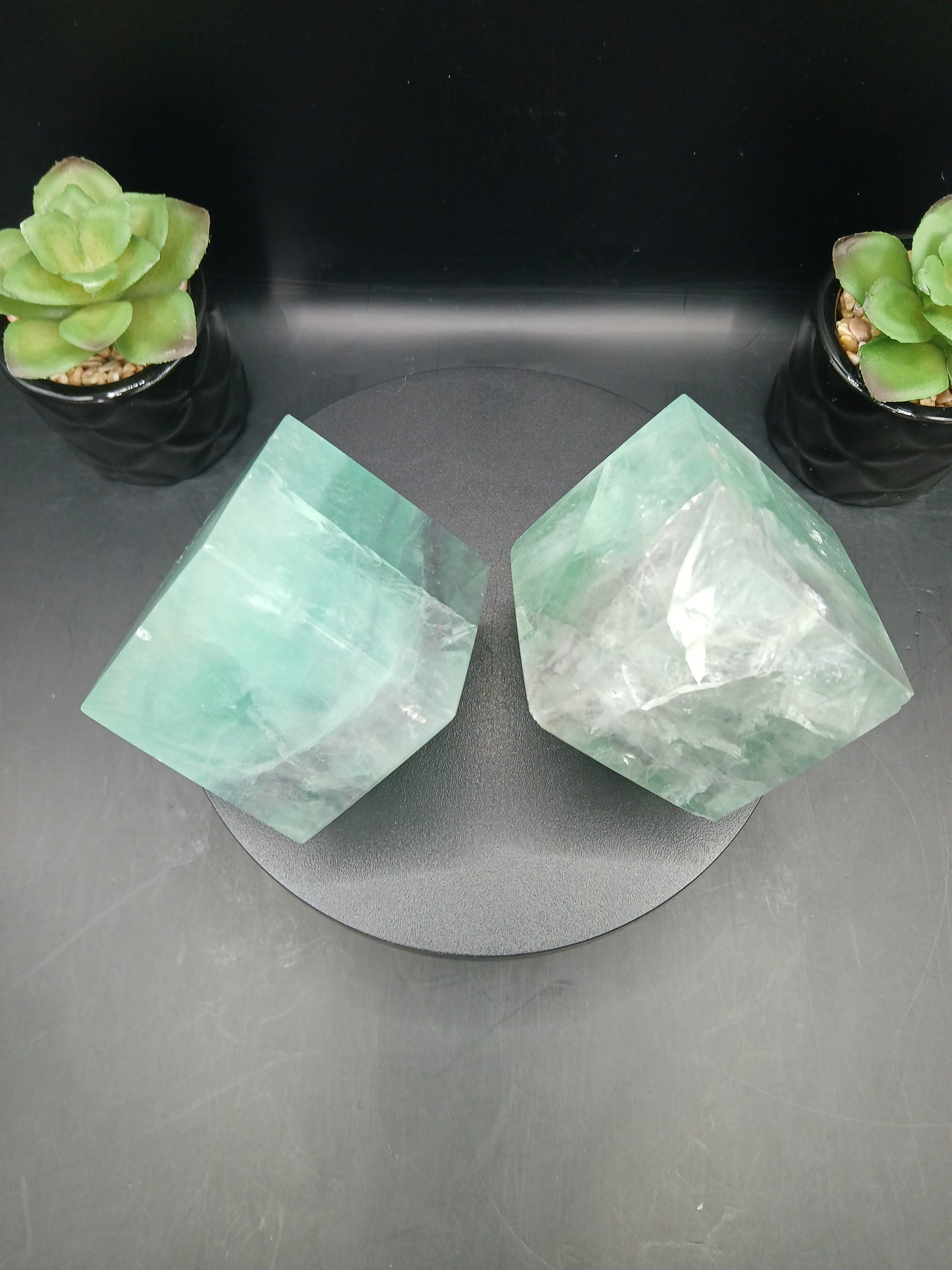 FLUORITE CUBES