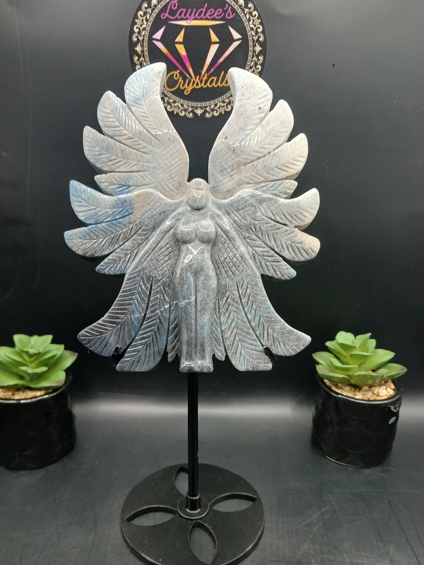 TROLLEITE 6 WINGS ANGEL ON STAND