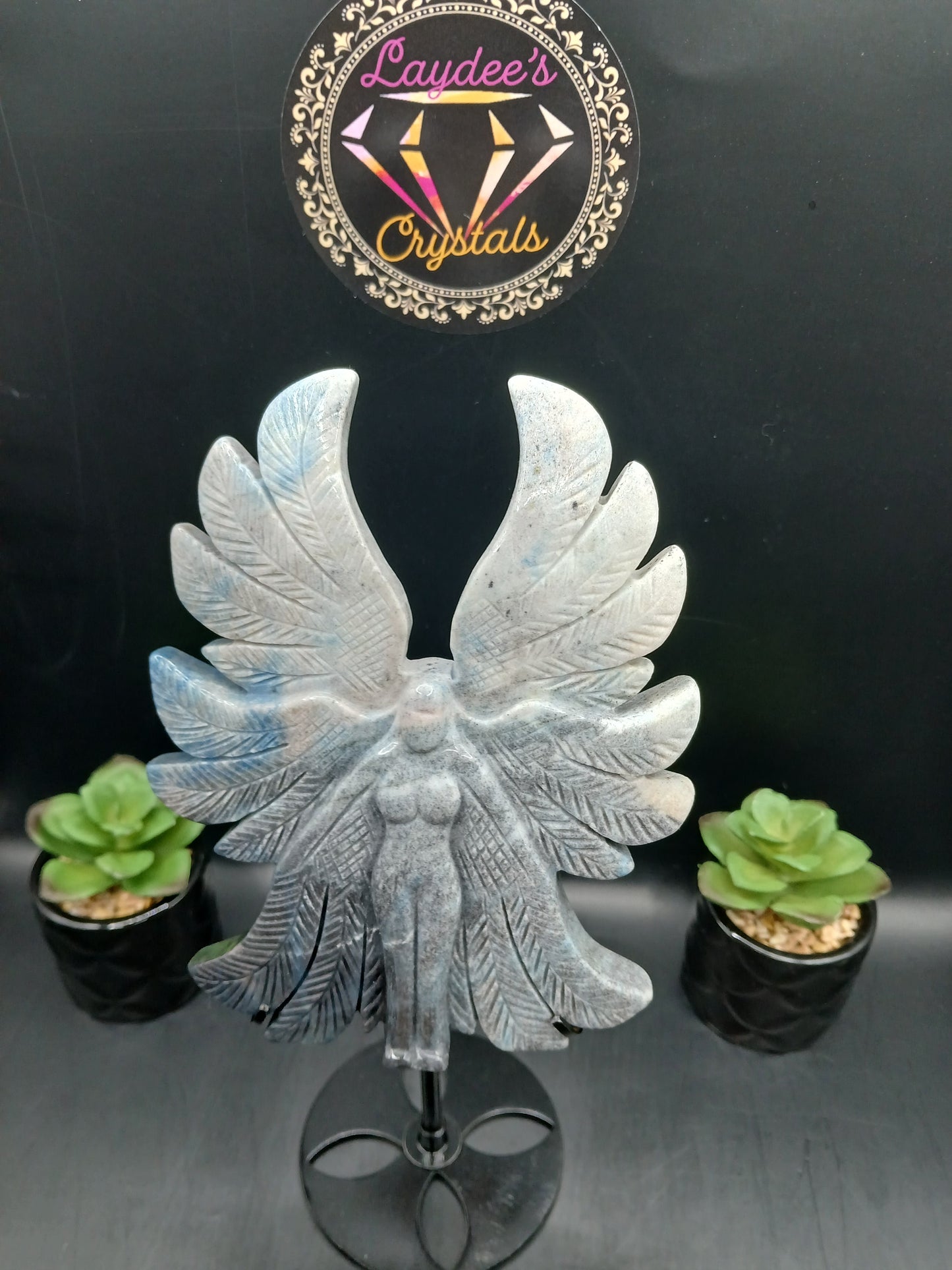 TROLLEITE 6 WINGS ANGEL ON STAND