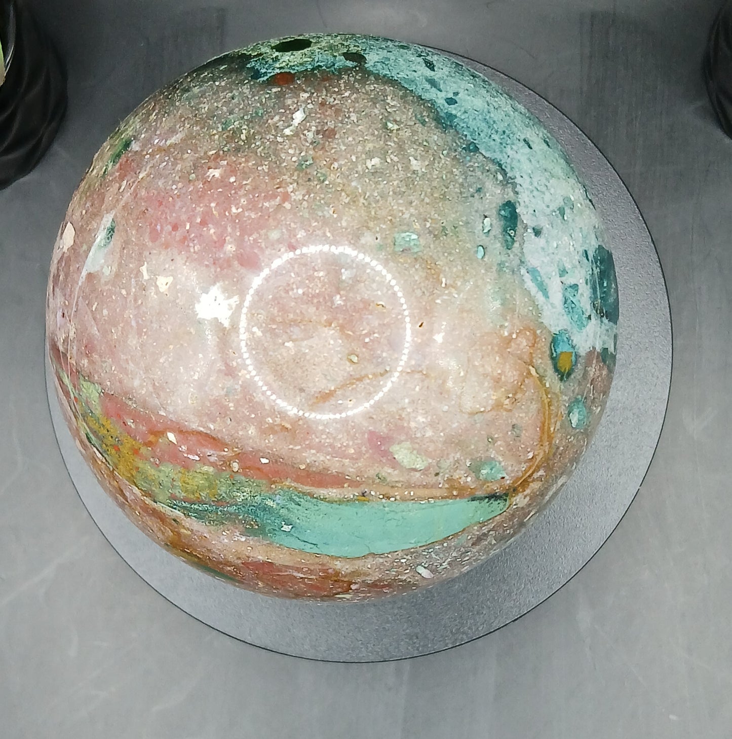 LARGE OCEAN JASPER SPHERE