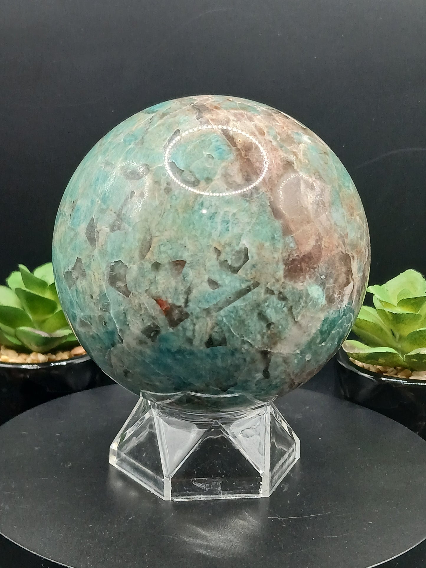 AMAZONITE SPHERES