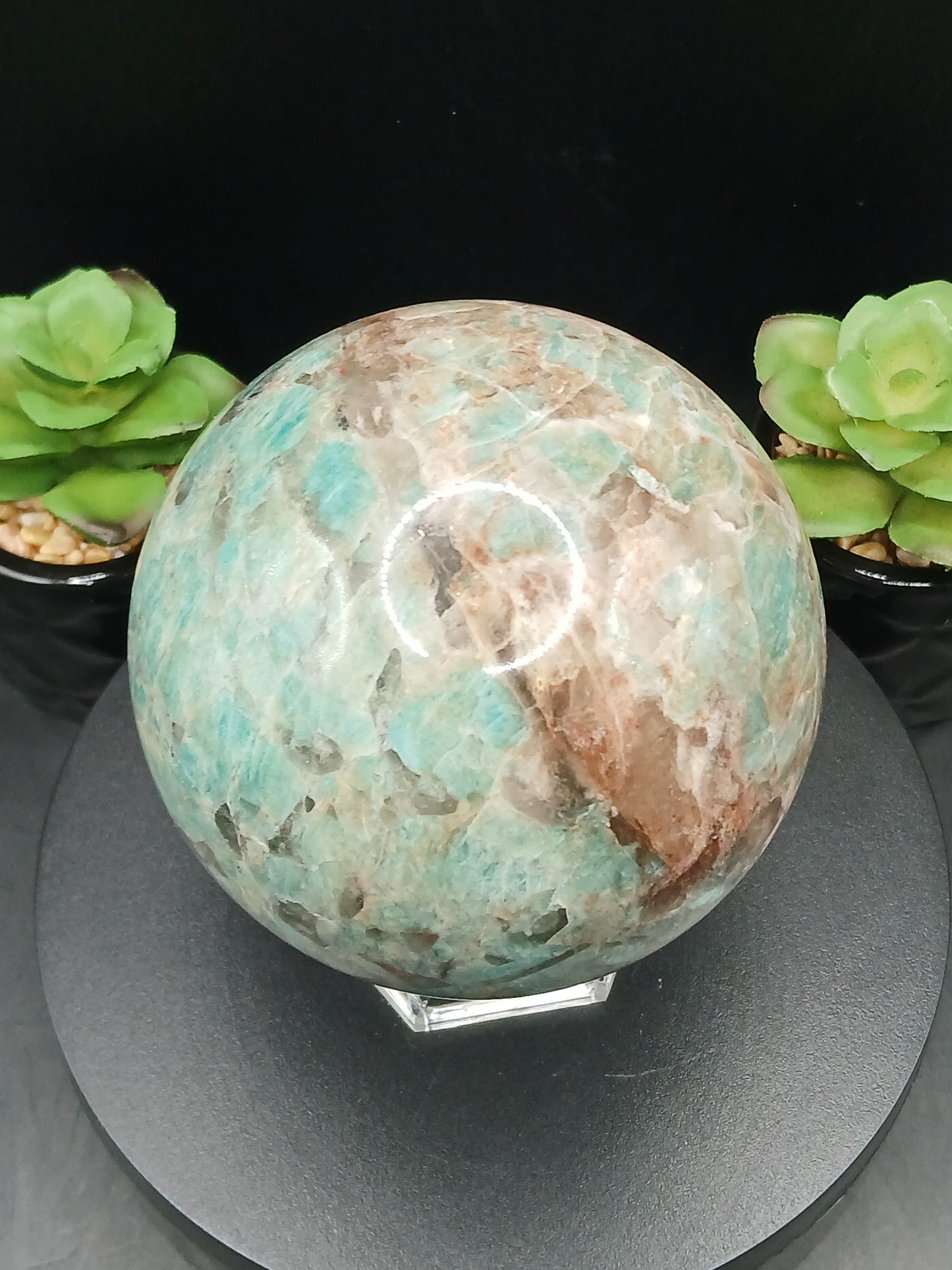 AMAZONITE SPHERES