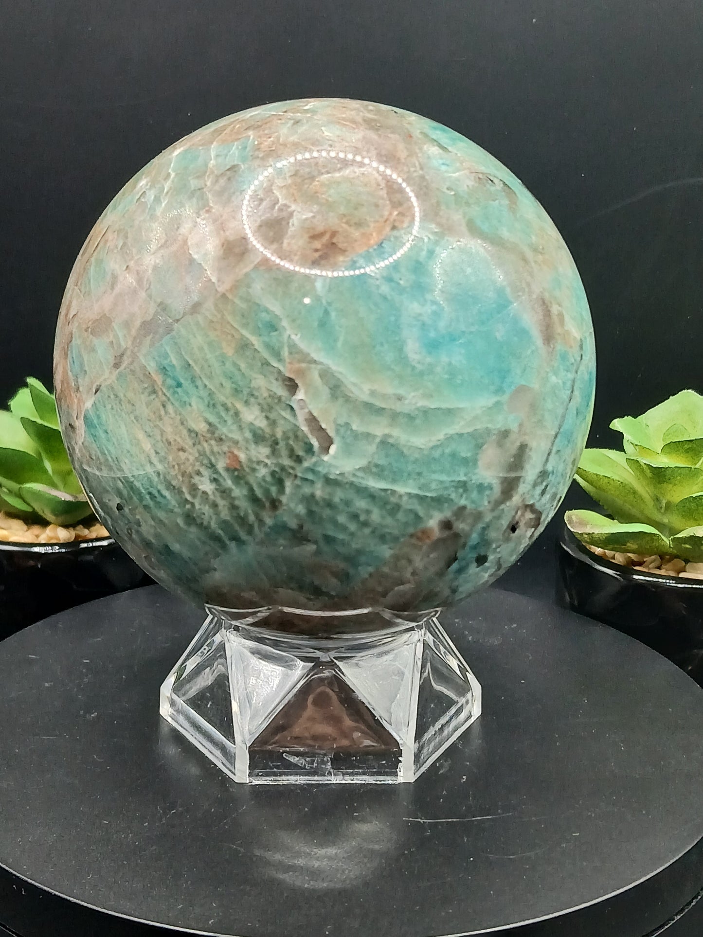 AMAZONITE SPHERES