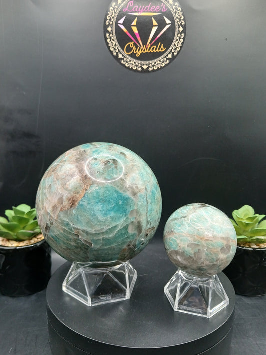 AMAZONITE SPHERES