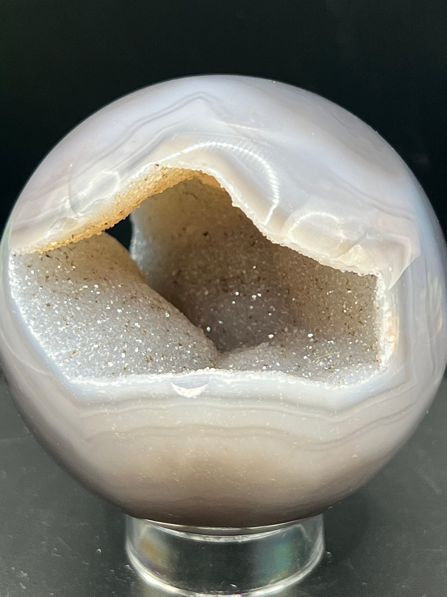 DRUZY AGATE SPHERE