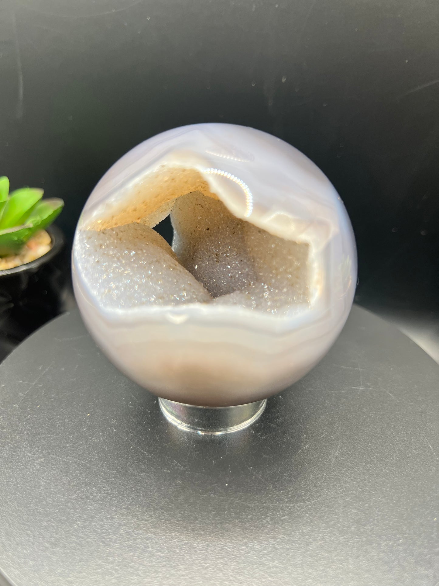 DRUZY AGATE SPHERE