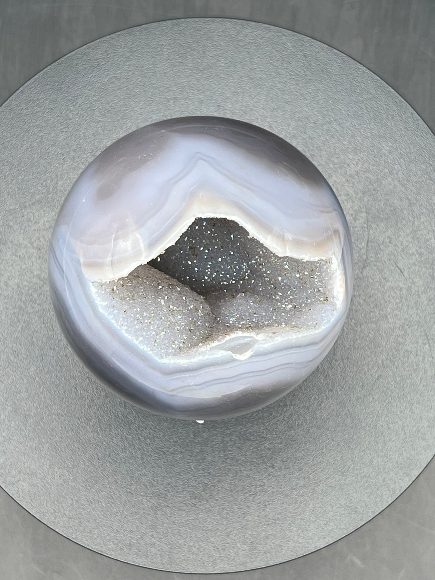 DRUZY AGATE SPHERE