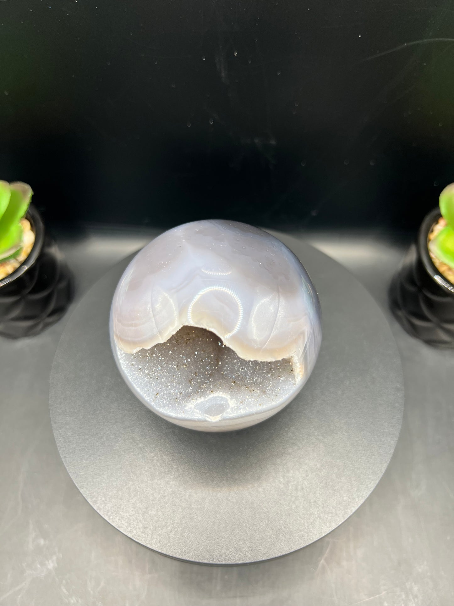 DRUZY AGATE SPHERE