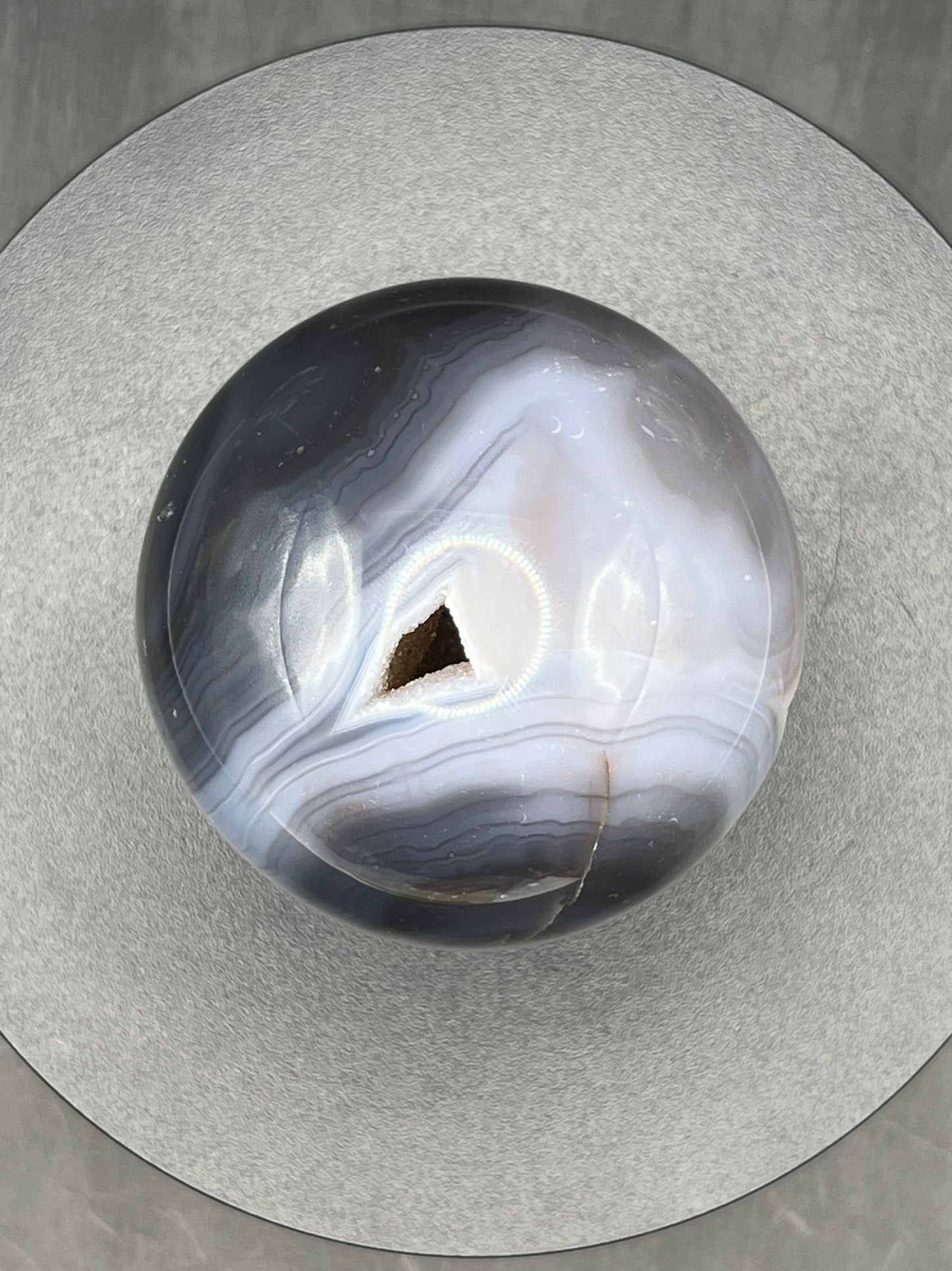 DRUZY AGATE SPHERE