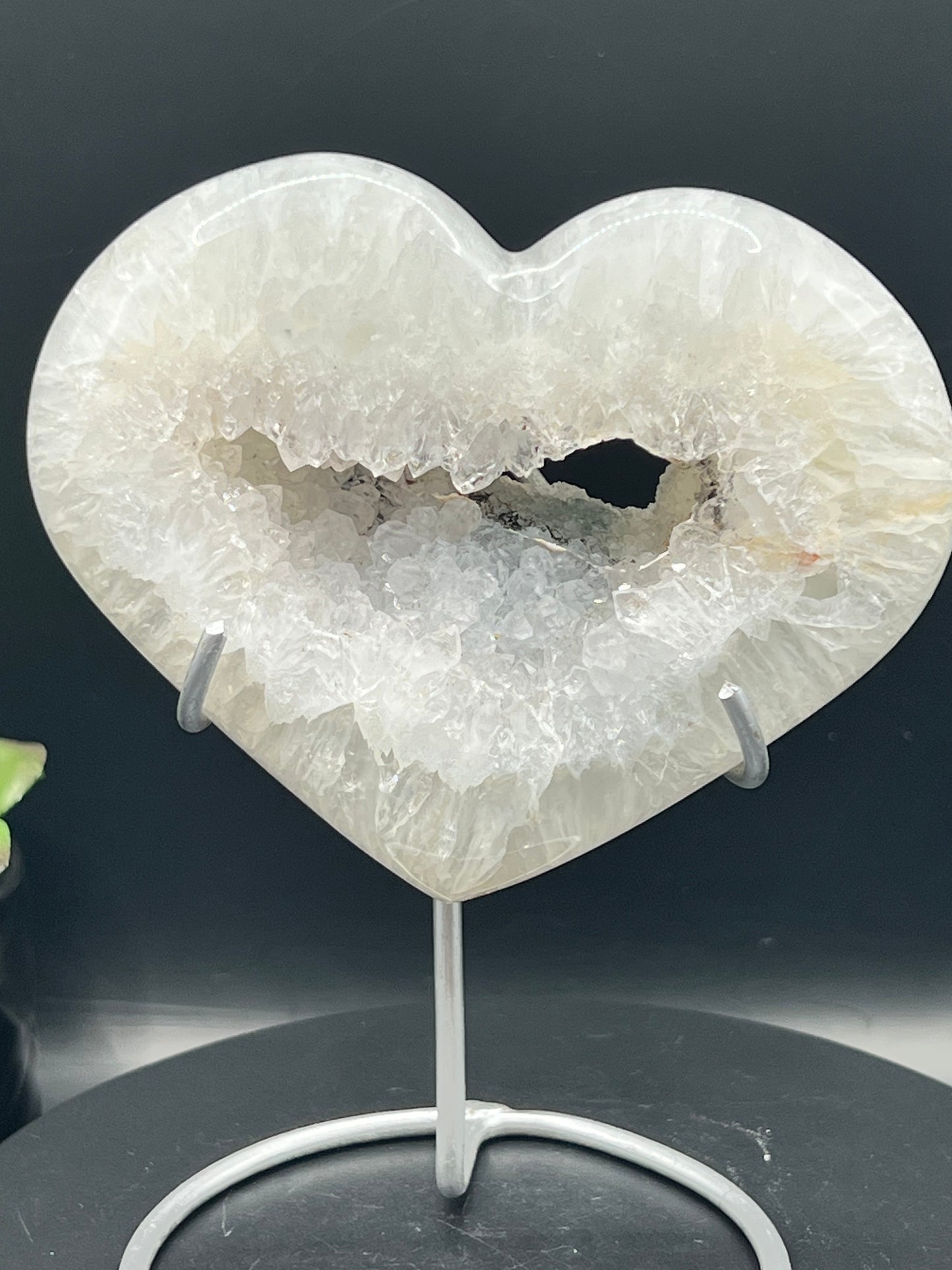 DRUZY AGATE HEARTS