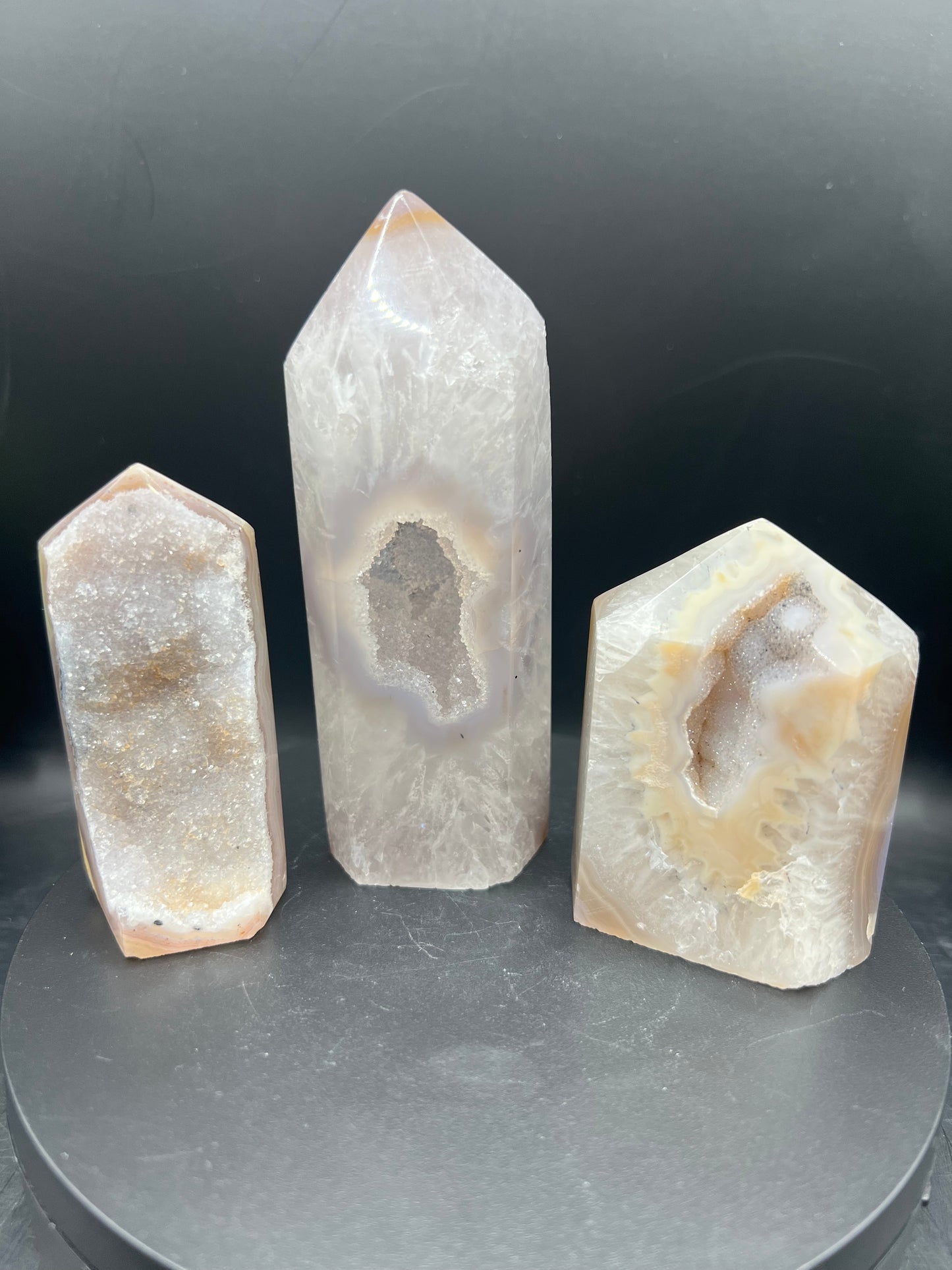 DRUZY AGATE TOWERS