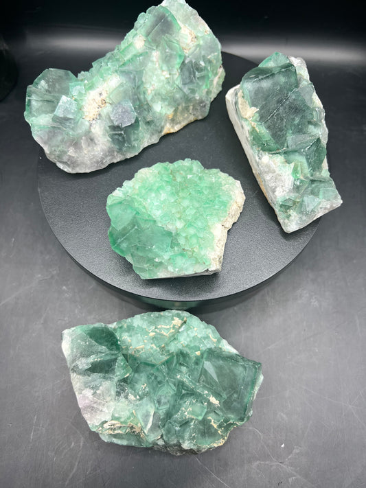 RAW FLUORITE SPECIMENS