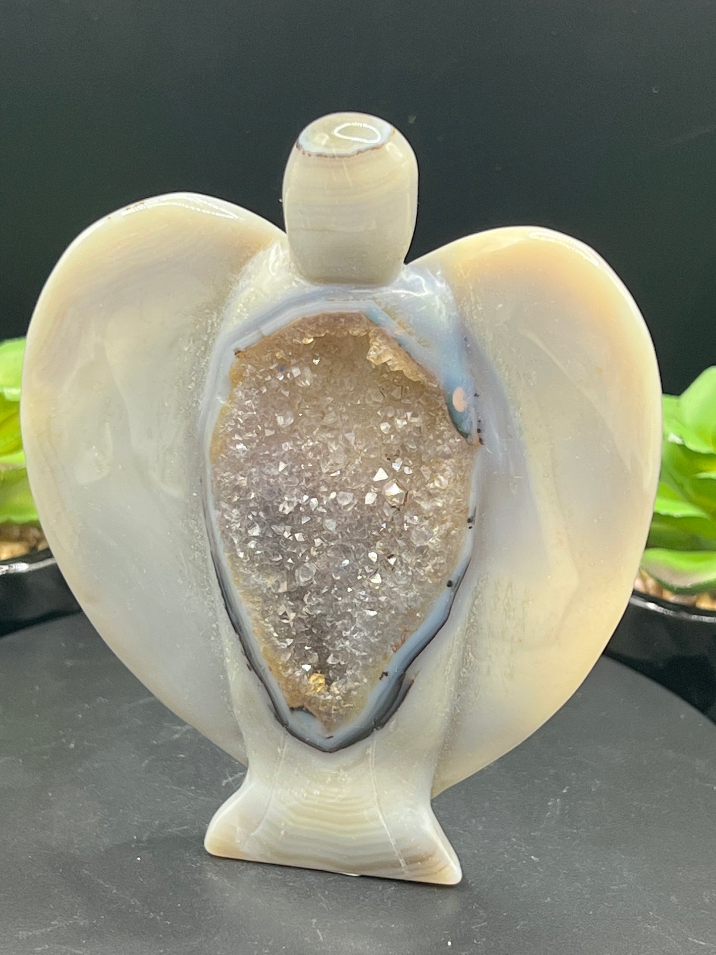 DRUZY AGATE ANGELS