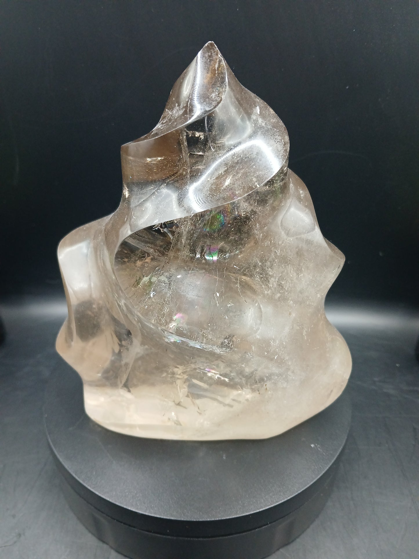 LARGE SMOKY QUARTZ FLAME