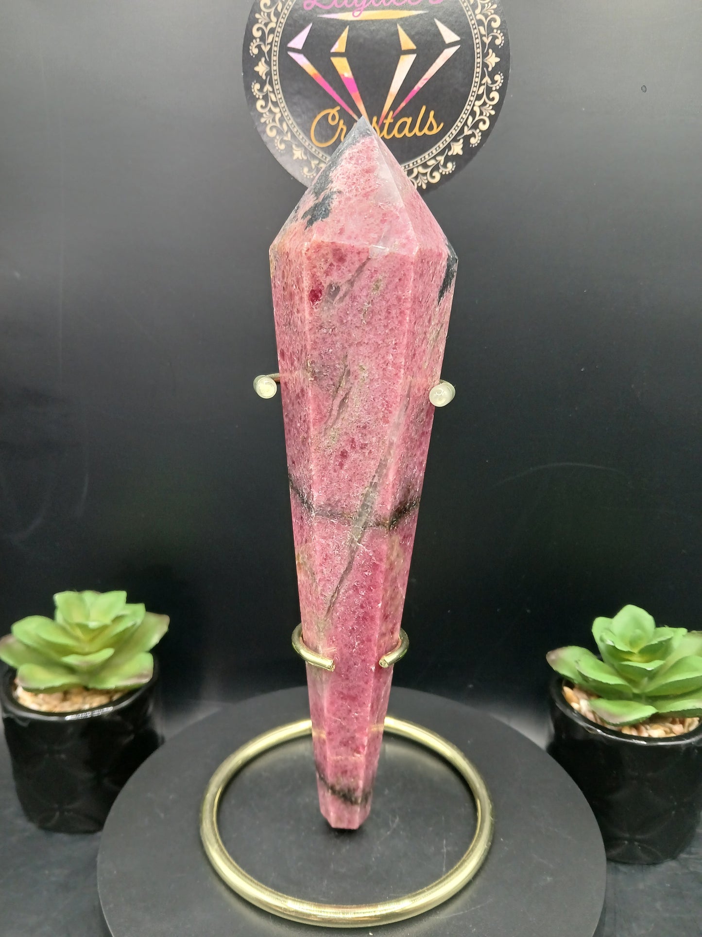 RHODONITE WAND