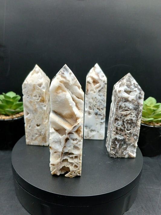DRUZY SPHALERITE TOWERS