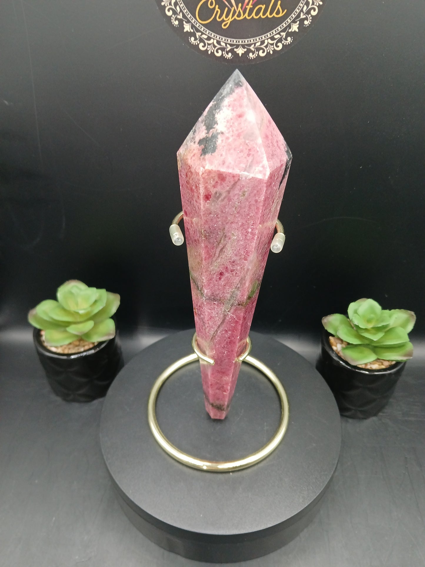 RHODONITE WAND