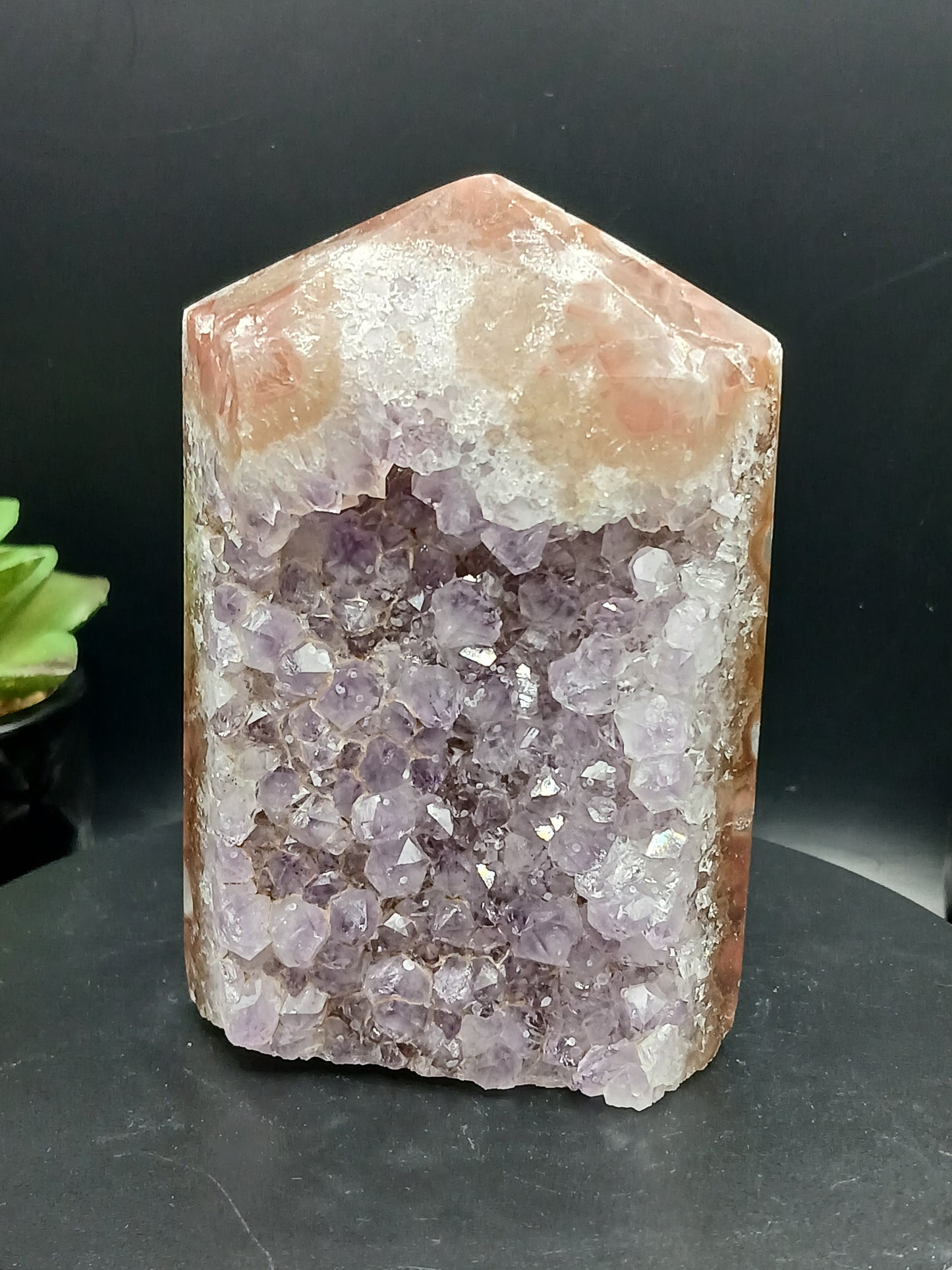 AMETHYST AGATE DRUZY CHUNKY TOWERS