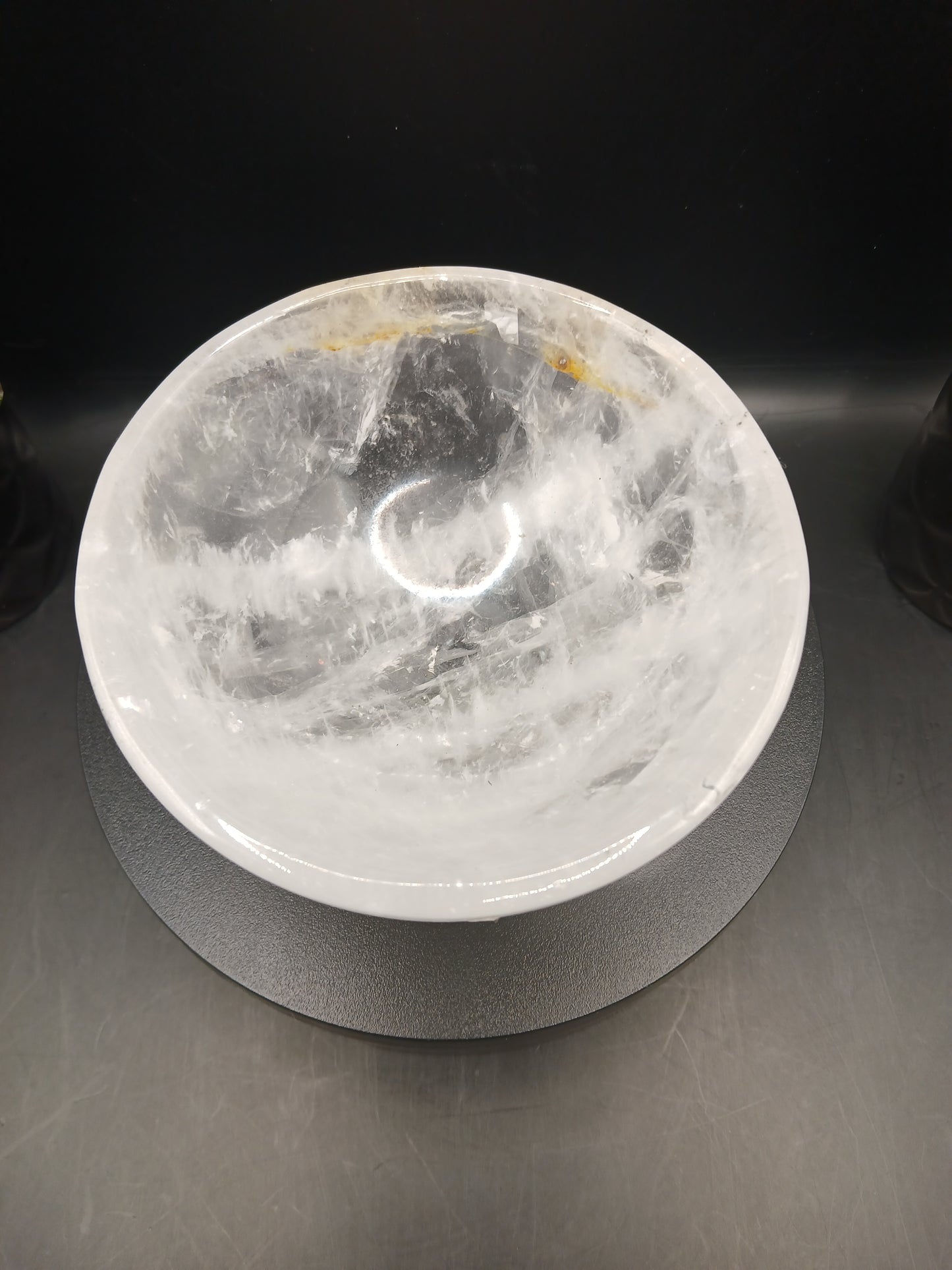 CLEAR QUARTZ BOWL
