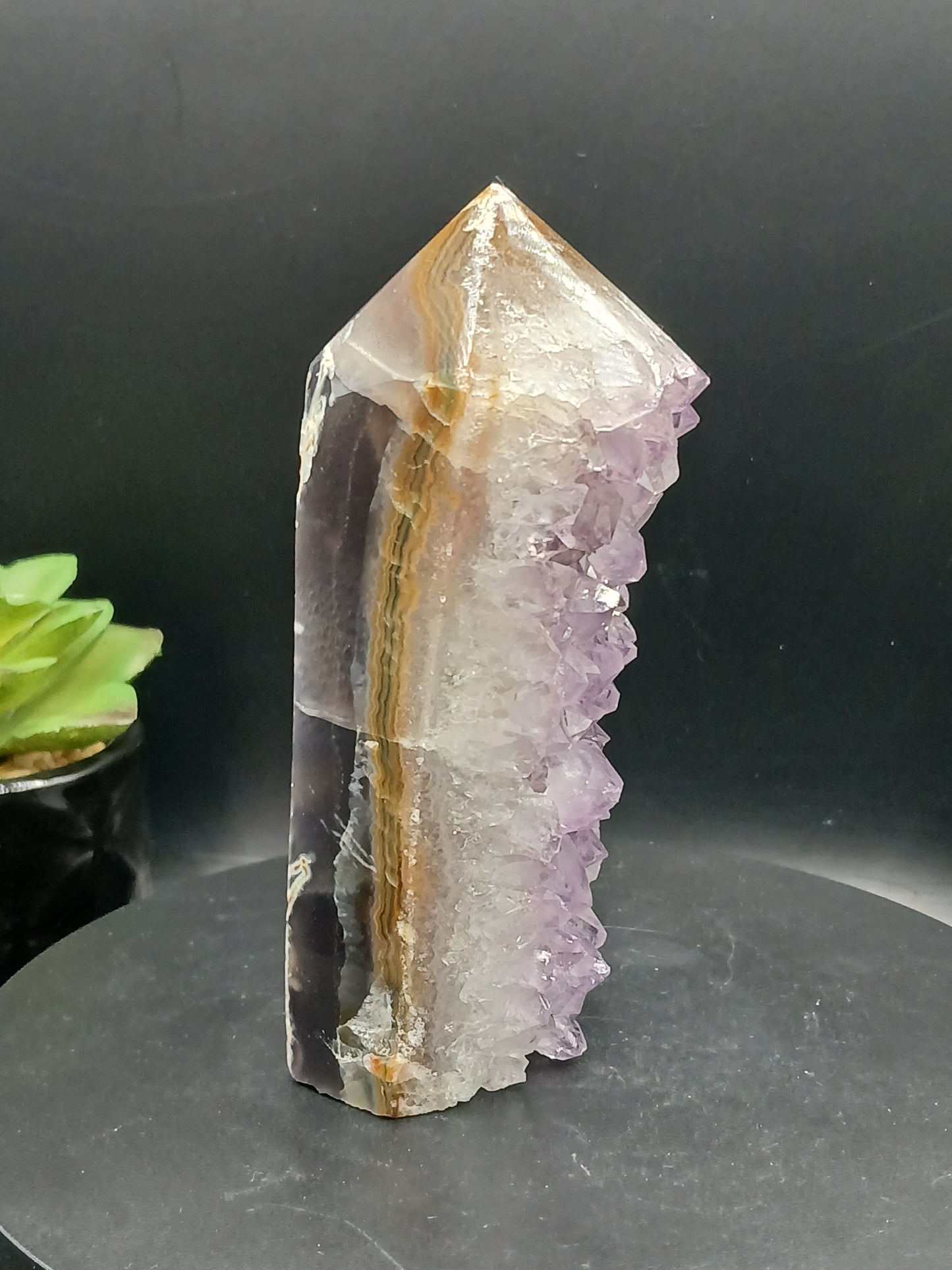 AMETHYST AGATE DRUZY CHUNKY TOWERS