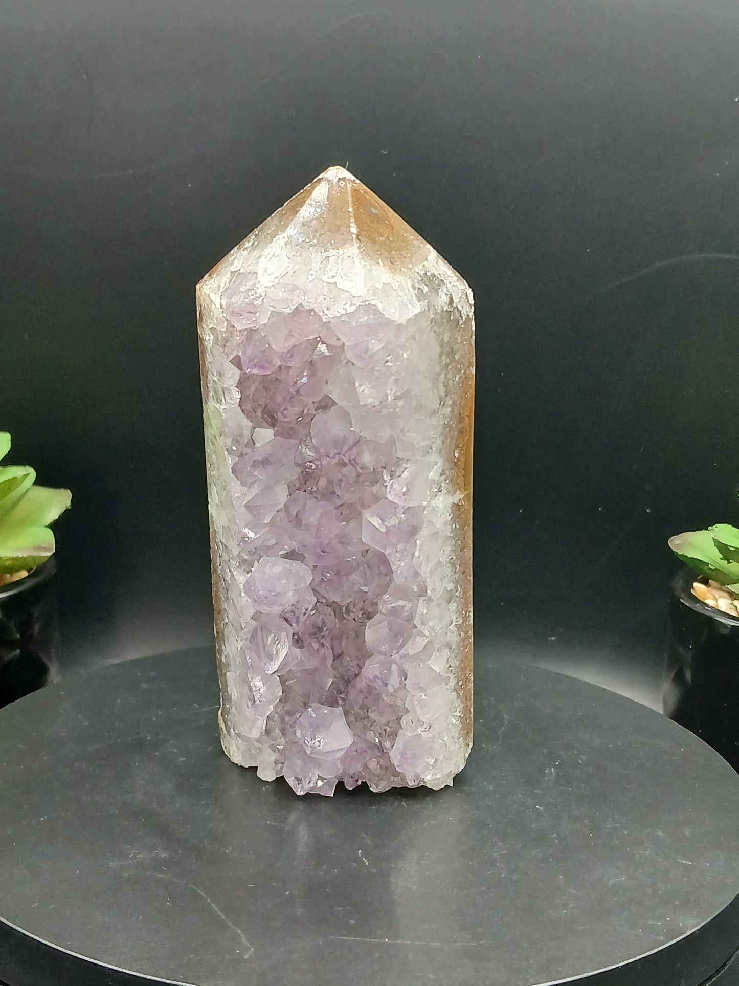 AMETHYST AGATE DRUZY CHUNKY TOWERS