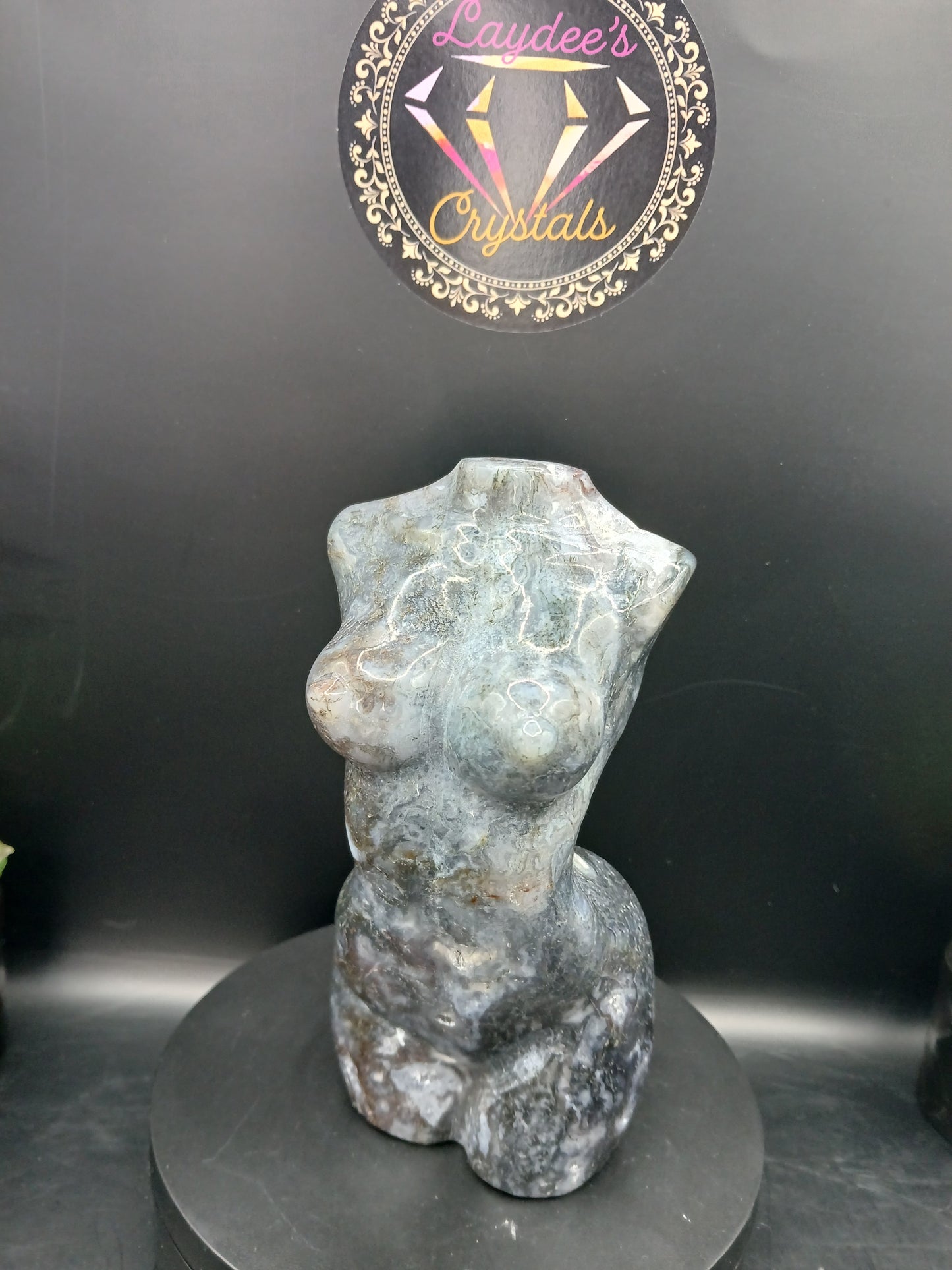 LARGE MOSS AGATE LADYBODIES